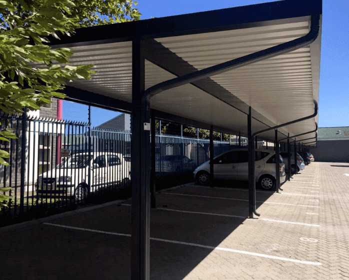 We do car port covers for residential estate in the Western Cape 