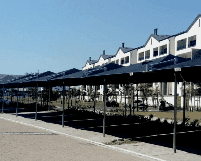 Covered parking providers for large lifestyle estates 