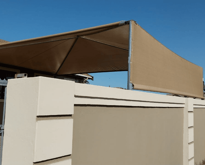 Netted shade roofs for restaurants in Cape Town 