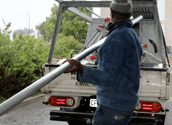 Our team is contracted to install shade solutions throughout the Western Cape