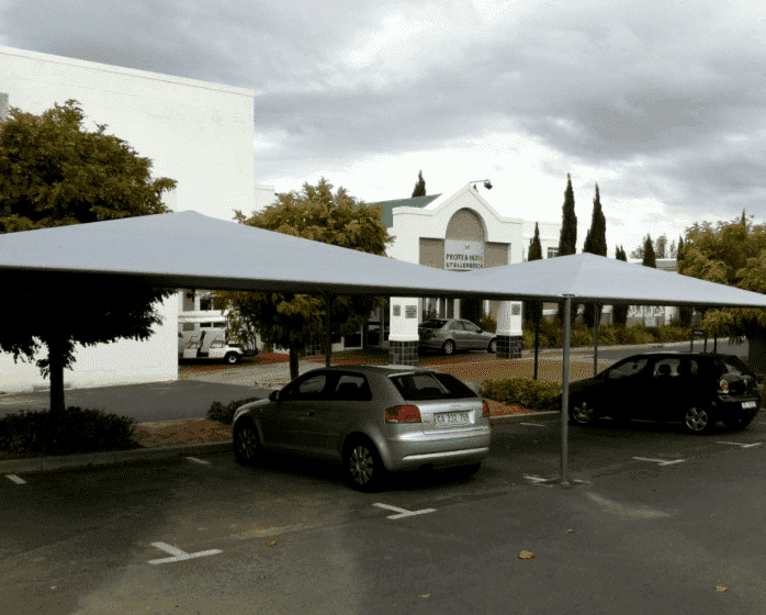 Company branding shade ports in Cape Town