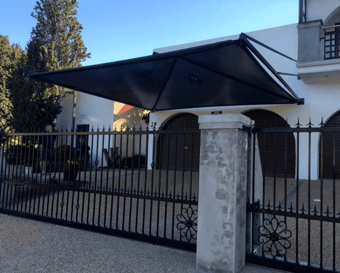 We installed a shade port cover for a client in Overberg, Western Cape