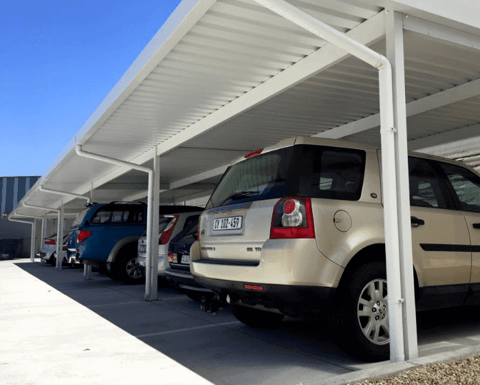 We do car port shading for commercial parking lots