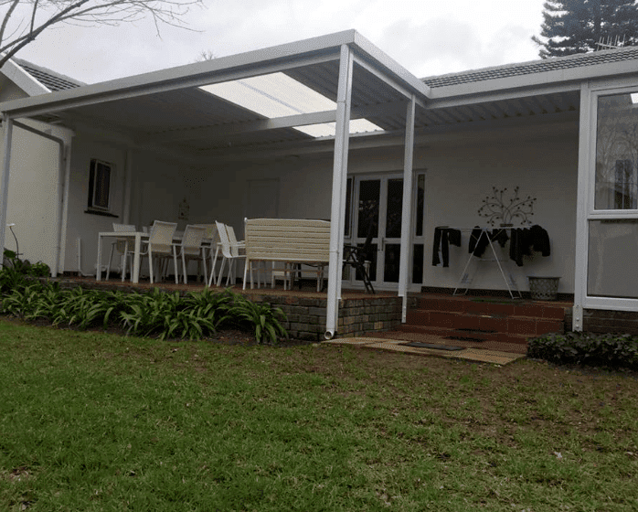 Down To Earth custom designs patio covers with skylights