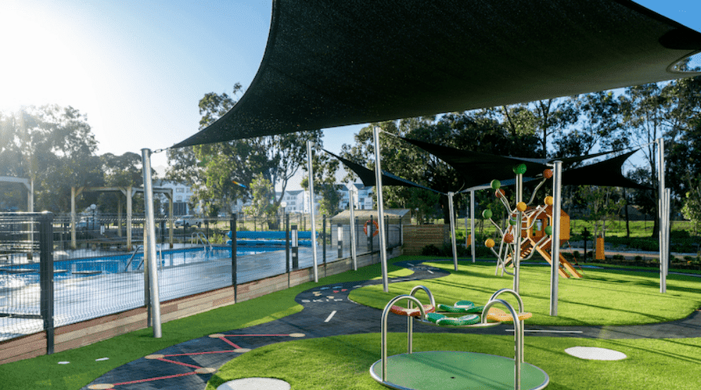 Shade sail installations are quick and cost-effective